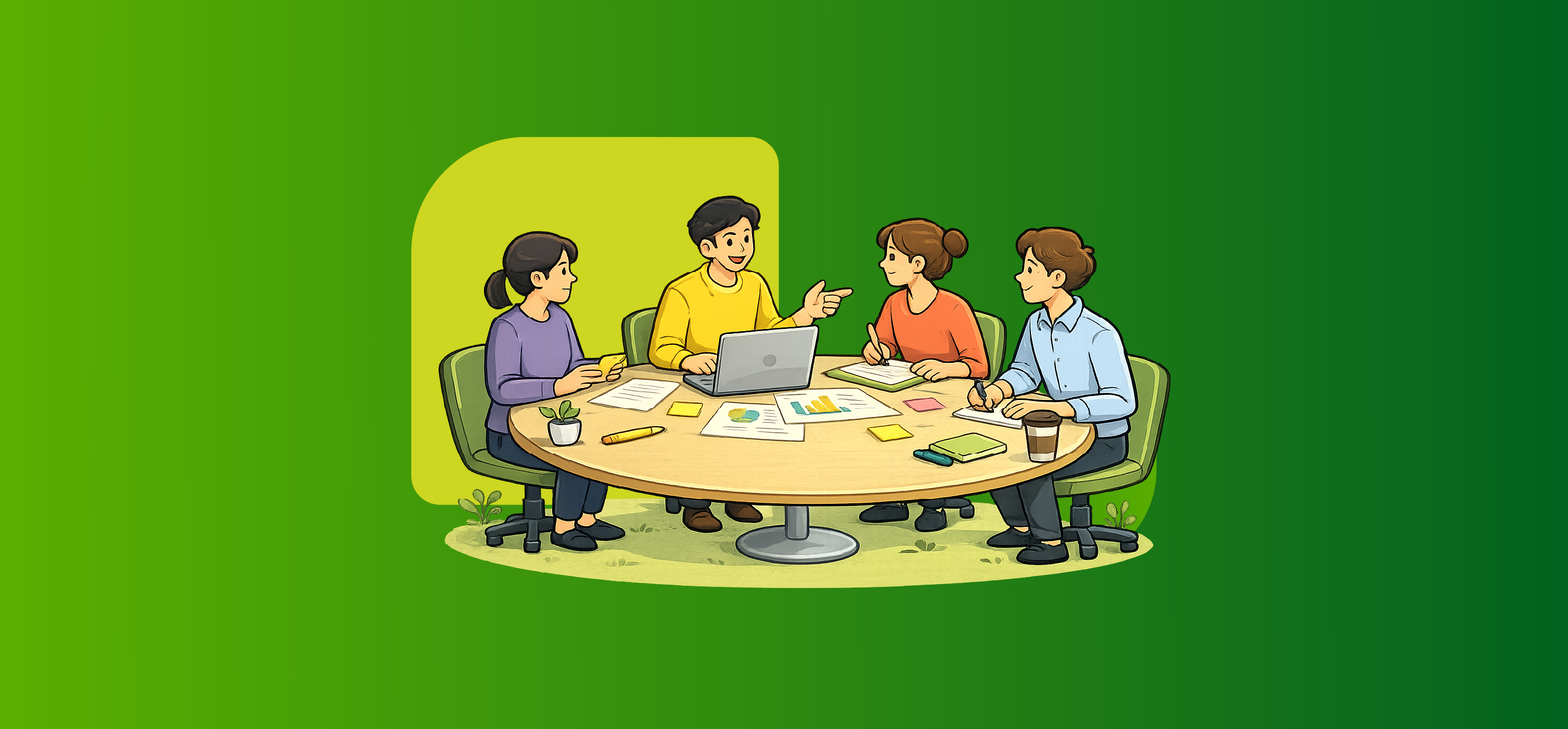 Sesiones participativas, colaborativas con diferentes actores