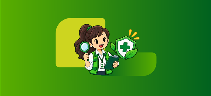 Inspección con salud y ambiente