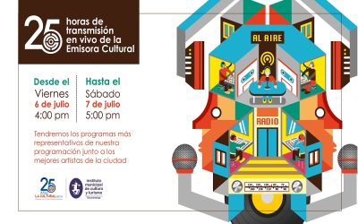 La Emisora Cultural celebra sus ‘bodas de plata’ con 25 horas de transmisión en vivo