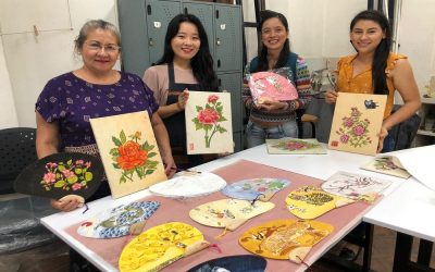 En 2019 estudiantes EMA desarrollaron técnicas de arte coreano