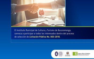 Segundo aviso de licitación pública para “Feria Bonita 2018”