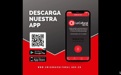¡Descarga la nueva APP de la Cultural 100.7 FM!