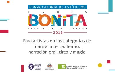 Conozca la segunda convocatoria de estímulos de la Feria Bonita ‘Fiesta de la Cultura’