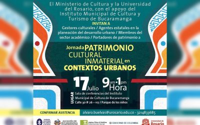 Participa de la jornada de Patrimonio Cultural e Inmaterial en contextos urbanos