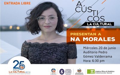 Na Morales es la próxima artista de los Acústicos La Cultural