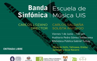 La Orquesta y la Banda Sinfónica UIS en el ‘Pedro Gómez Valderrama’