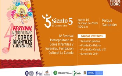 Este jueves inicia el primer Siento5 ¡El Centro Vive! de 2019