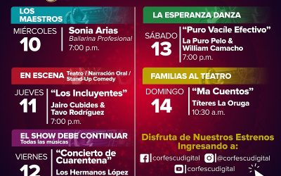 ‘Corfescu Digital’: del teatro presencial al virtual