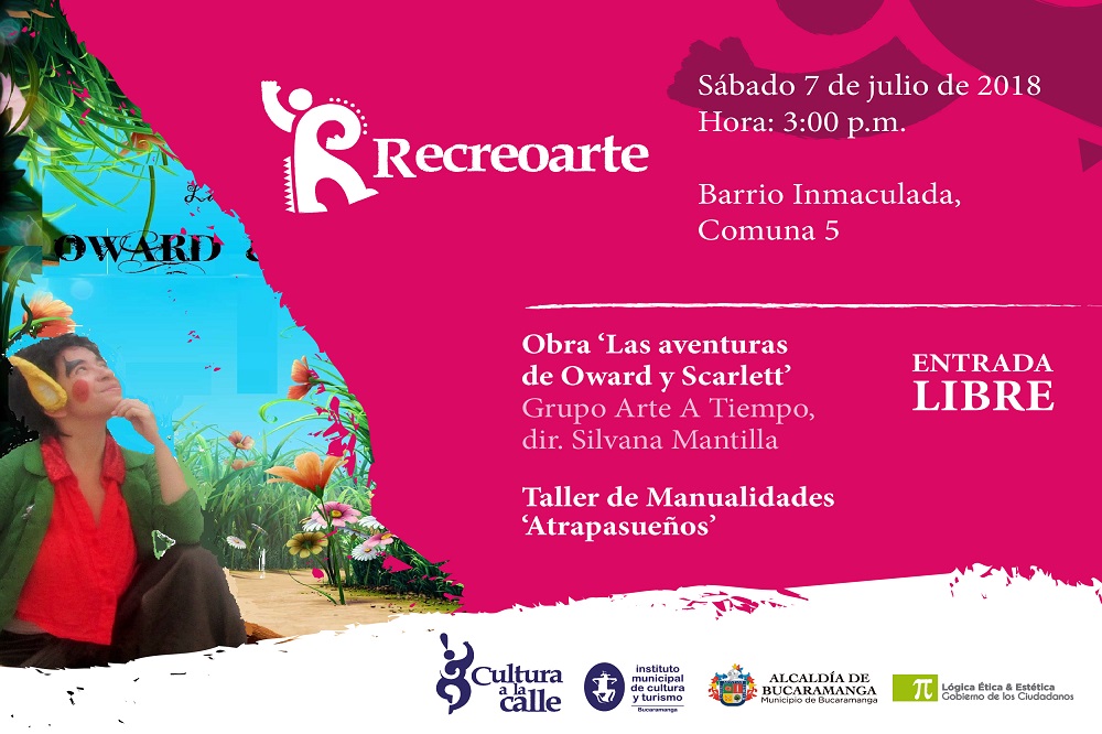 Esta semana inicia el primer Recreoarte de 2018