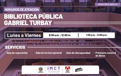 ¡La Biblioteca Turbay abre de nuevo sus puertas!