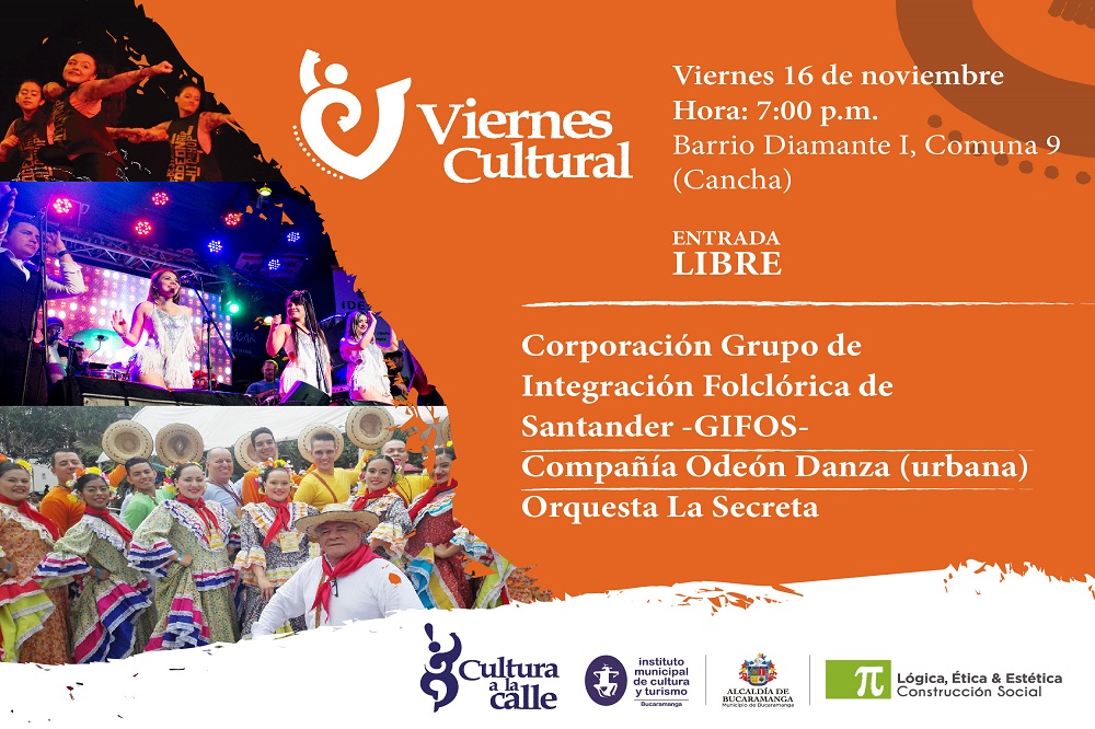 El Barrio Diamante I disfrutará del último Viernes Cultural del 2018
