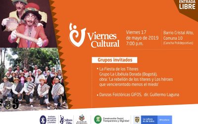 En Cristal Alto se llevará a cabo el primer  Viernes Cultural de 2019