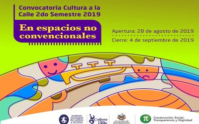 Se abre la Convocatoria de Cultura a la Calle del segundo semestre de 2019