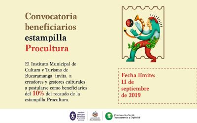 Se abre nuevo ciclo de la convocatoria para beneficiarios de la Estampilla Procultura