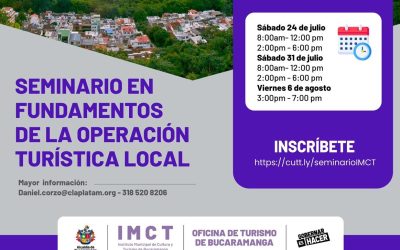 Participa en el seminario para emprendedores turísticos
