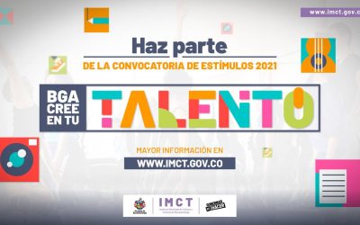 ¡Ya está abierta la Convocatoria ‘Bucaramanga Cree en tu Talento’!