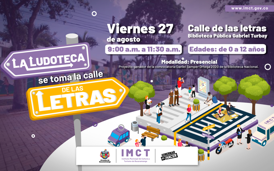 ¡Desde esta semana ‘La Ludoteca se toma la Calle de las Letras’!