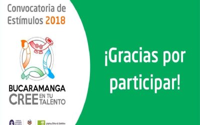 Se presentaron 139 propuestas a la Convocatoria de Estímulos 2018