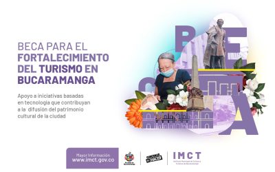 Participa en la beca para el fortalecimiento del turismo en Bucaramanga