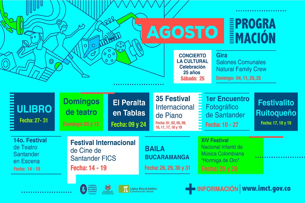 En Agosto iniciamos 100 días de cultura