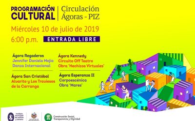Mañana inicia la oferta cultural  del proyecto ‘Ágoras – PIZ’