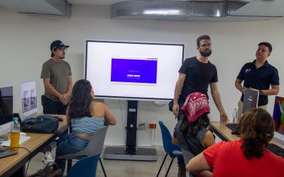 “Palabras Visuales” un nuevo taller que enseñó a artistas a convertir sus palabras en imágenes