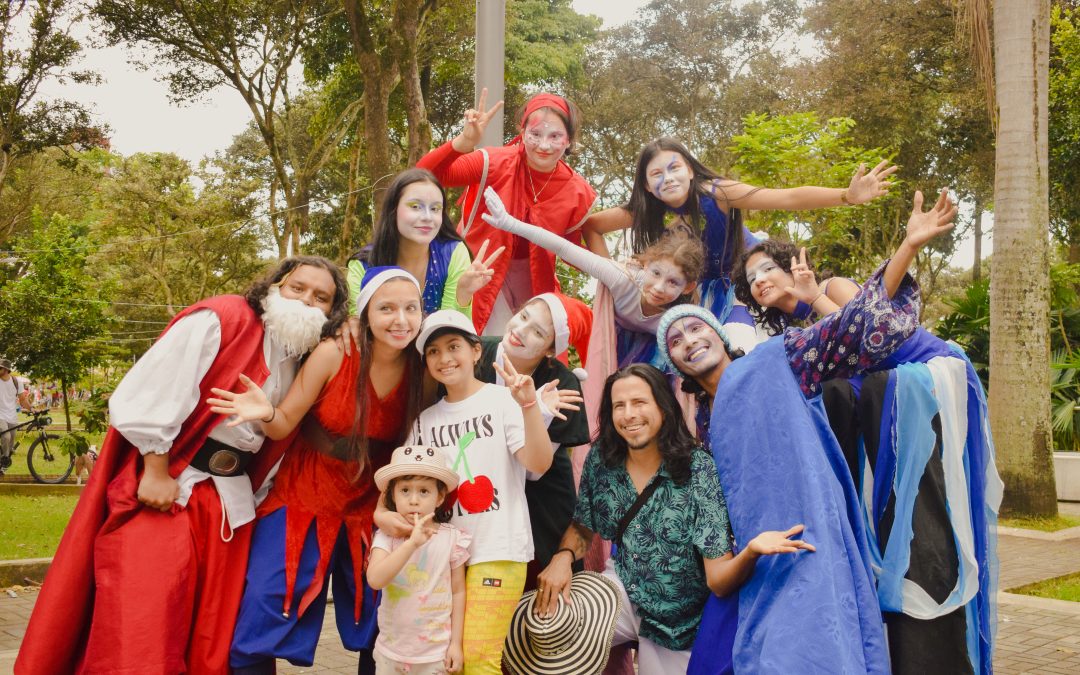 ‘Estallido del Teatro Callejero por la Paz y por la Vida’ en Bucaramanga