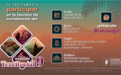 Mesa de socialización proceso de selección territorial 9