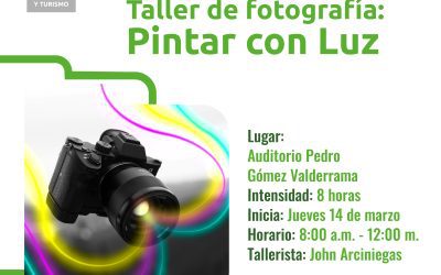 Convocatoria abierta Taller de Fotografía