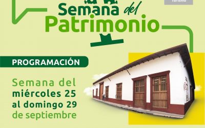 ¡Agéndate! Semana Patrimonial