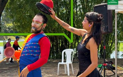 Con eventos culturales y artísticos se vivió ParqueArte en Bucaramanga.