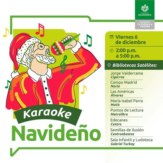 ¡Disfruta del Karaoke Navideño!