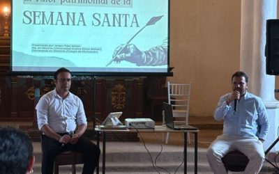 La Capilla de Los Dolores fue escenario del conversatorio “El valor patrimonial de la Semana Santa”