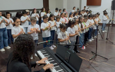 Más de 50 niños cerraron el Ciclo I 2025 con música, talento y mucha emoción en la EMA
