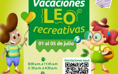 ¡Vacaciones LEO Recreativas para toda la familia! Del 1 al 5 de julio en la Biblioteca Pública Gabriel Turbay y bibliotecas satélite