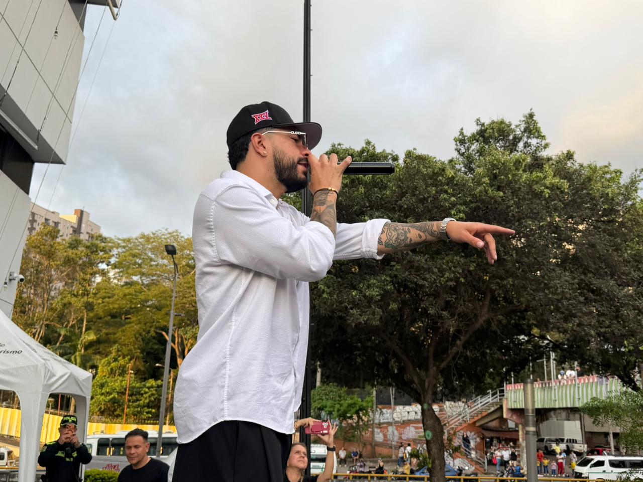 Ryan Castro visitó el IMCT y se unió a la Feria Bonita Solidaria